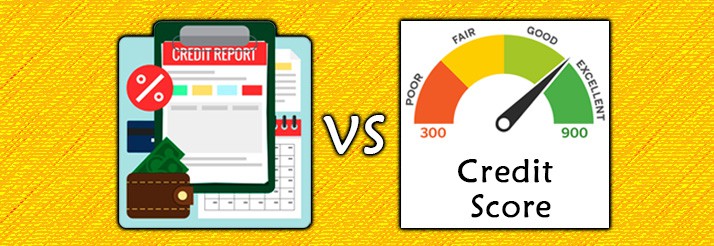 Credit Report vs Credit Score